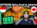 EXTREME Spicy Food in Jakarta! HUGE 32 Kinds of Sambal and LEVEL 5 Seblak! - Mr Halal Reaction