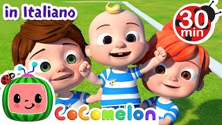 La canzone del calcio | CoComelon Italiano - Canzoni per Bambini