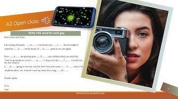 A2 OPEN CLOZE about Joan