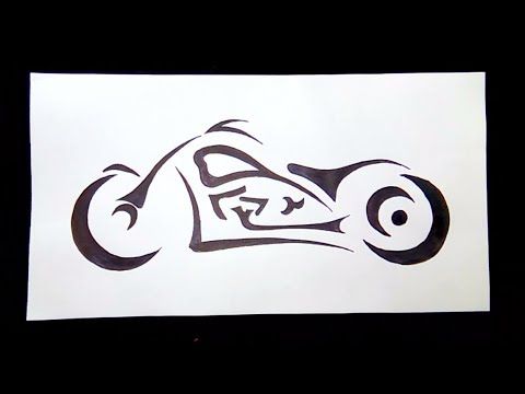 bikes tattoo design