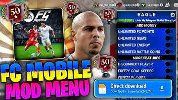 FC MOBILE MOD MENU V26.1.02 ✅ Unlimited Money, Fc Points - FC Mobile Mod Menu | Fc Mobile Mod Apk