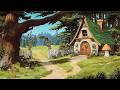 Disney Oldies Playing in a Fairytale Cottage on a Warm Summer Day | Cottage Garden Vibes