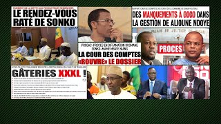 PRODAC VERS LA REOUVERTURE DU PROCES...CC MAMAOUR DIALLO ET ALIOUNE NDOYE...DAME MBODJ A MACKY...