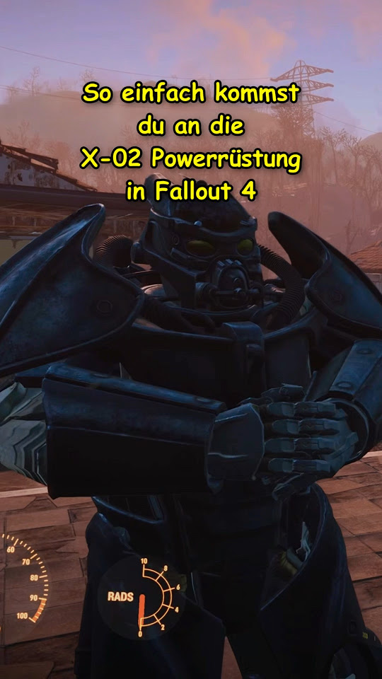 So einfach kommst du an die X02 Powerrüstung in Fallout 4! YouTube
