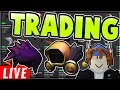 ROBLOX TRADING STREAM! + PLAYING GAMES WITH VIEWERS! (Roblox Livestream #16)