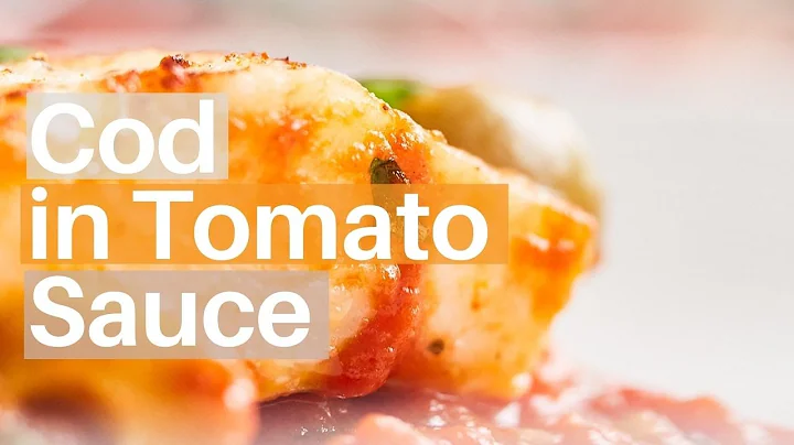 Baked Cod Fillets in Tomato Sauce