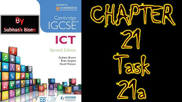 Cambridge IGCSE ICT Practical