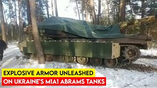 What Is The Extra Protection That Ukrainian Abrams Tanks Get