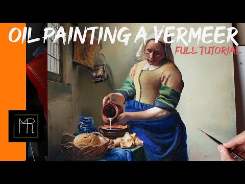 oil painting an vermeer tutorial