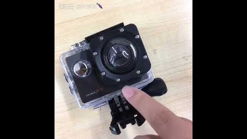 How to open the waterproof case of MGCOOL Explorer Pro 4K action camera