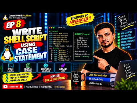 Scripting Like a PRO Using CASE Statements in Shell Script!