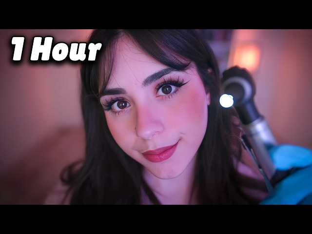 ASMR | 1 Hour of Otoscope Only Ear Exams (Compilation)