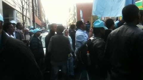 25th March London Eritrean demonstration for justice part 1