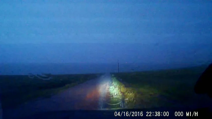 April 16th Headrick, OK Close Lightning