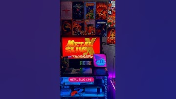 Metal Slug X Playstation 1 ASMR #retrogaming #ps1  #metalslug