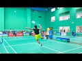 Ansh vishal gupta vs sathwik reddy   india junior international badminton series 2023