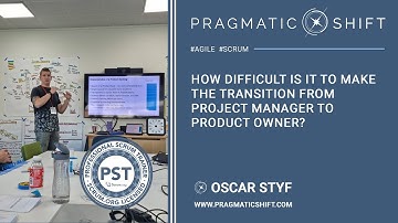 How difficult is it to make the transition from project manager to product owner?
