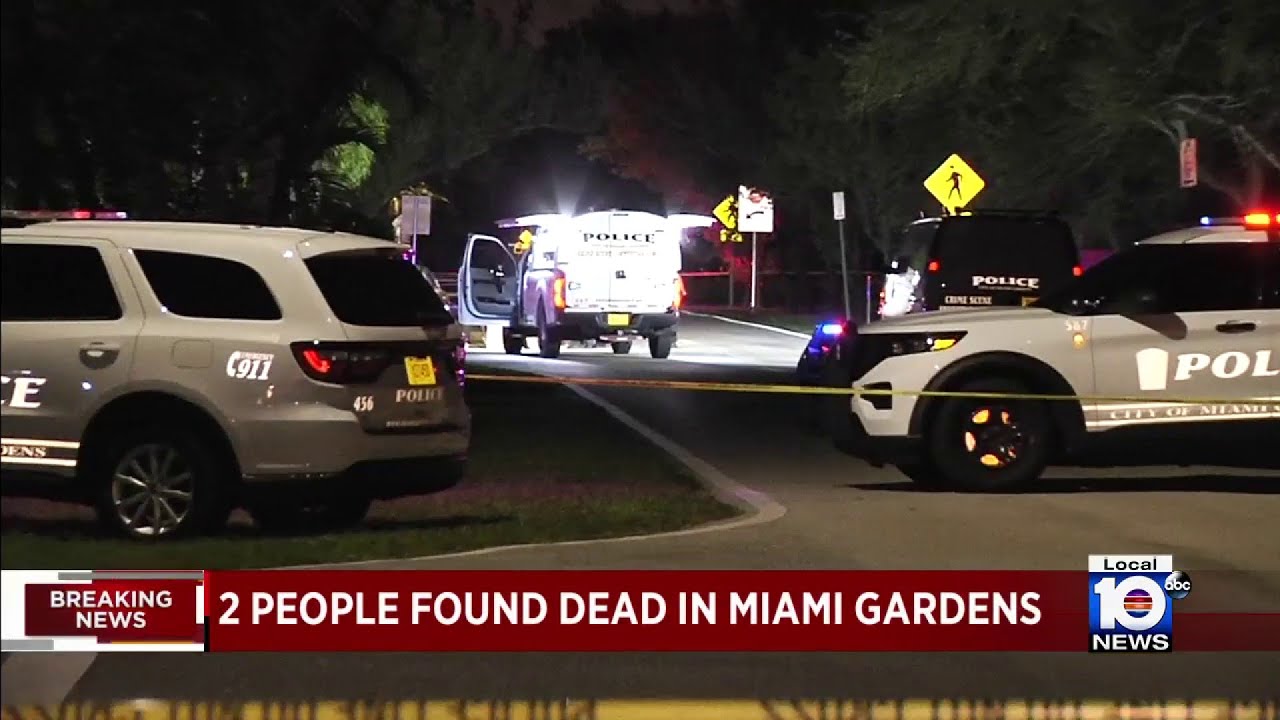 2 people found dead in Miami Gardens - YouTube