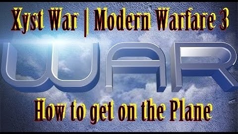 MW3 Terminal: How To Get On The Plane!!! (Tutorial)