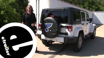 How to Install the Rear View Safety Backup Sensor System on a 2016 Jeep Wrangler Unlimited