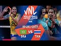 BRA vs. THA - Highlights Week 4 | Women's VNL 2021