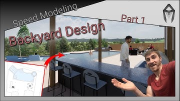 Speed Modeling with Revit and Twinmotion | Backyard Pool Design - Part 1