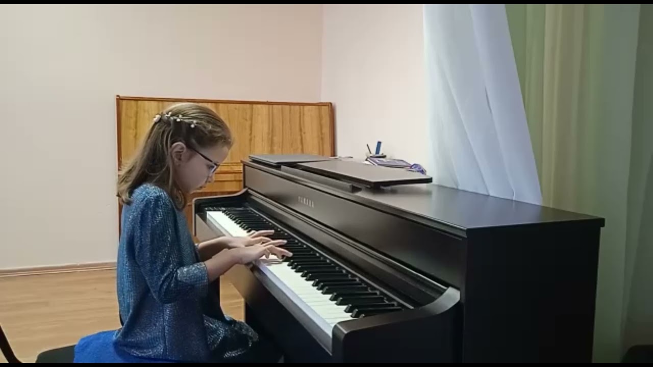 Панкова Ксения, МБУ ДО \"ДШИ с. Федосеевка\". Балыс Дварионас \"Прелюдия ...