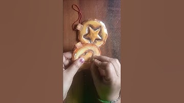 Squid game DIY Dalgona squishy ⭐️candy keychain idea Tutorial