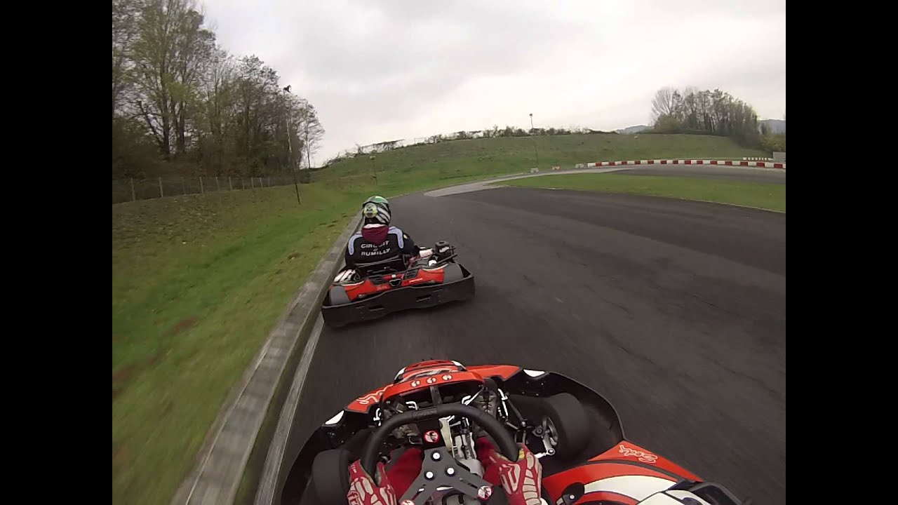 Karting Rumilly avec Nicolas Rohrbasser