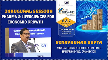 Risk-Based Inspections, Annual NOCs & Pharma Export Boost | Vinaykumar Gupta | TG-PackCON