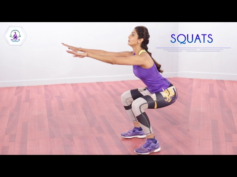 Squats | Shilpa Shetty Kundra | Fitness | The Art Of Strengthening