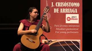 Rossiniana Op. 123 nº 5 (M. Giuliani) Anna Lesjak. Mention Concurso Arriaga 2023. Bilbao