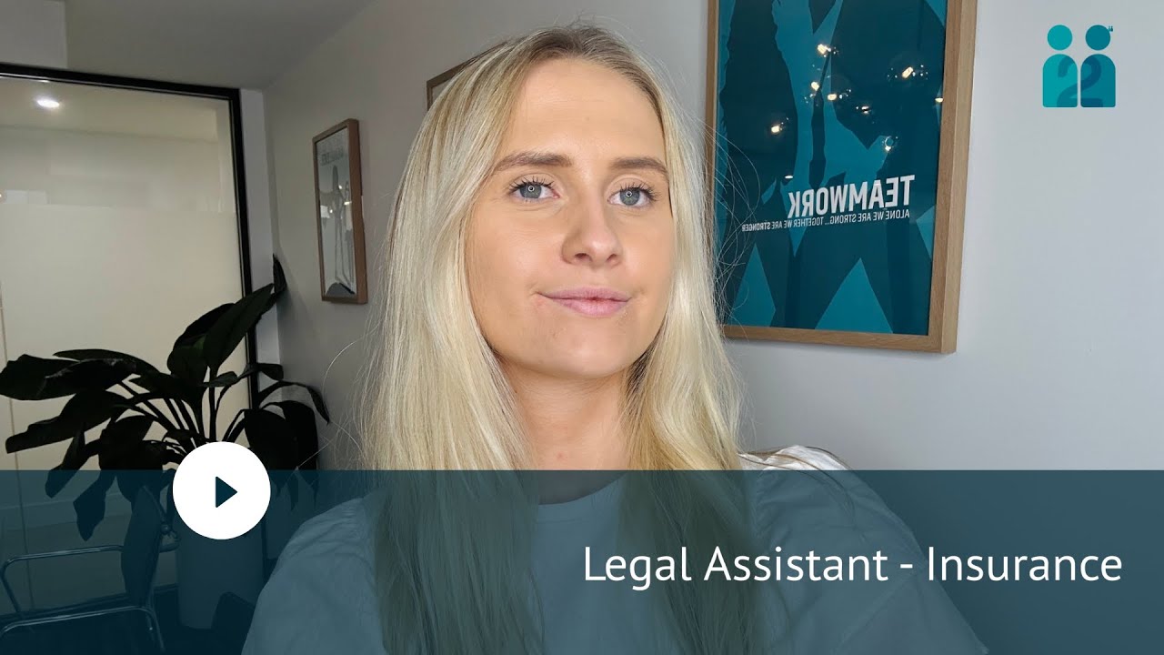 Legal Assistant - Insurance - YouTube