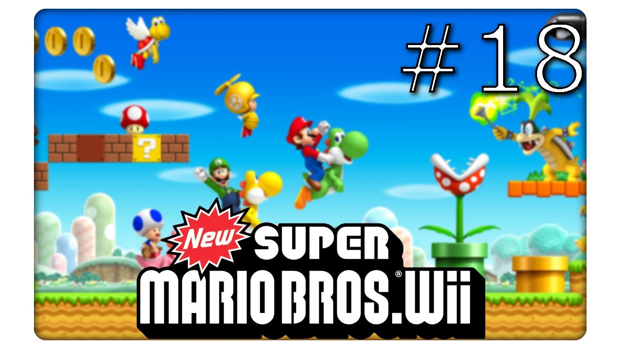 super mario bros wii game