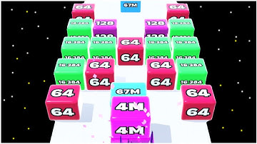 Jelly Run 2048 - Gameplay Walkthrough - Max Levels (Lvl 176-200)