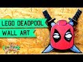 Lego Deadpool Wood Cutout Wall Art - Painting with Kids - sign painting Lego Deadpool Wood Cutout Wall Art - Painting with Kids - sign painting