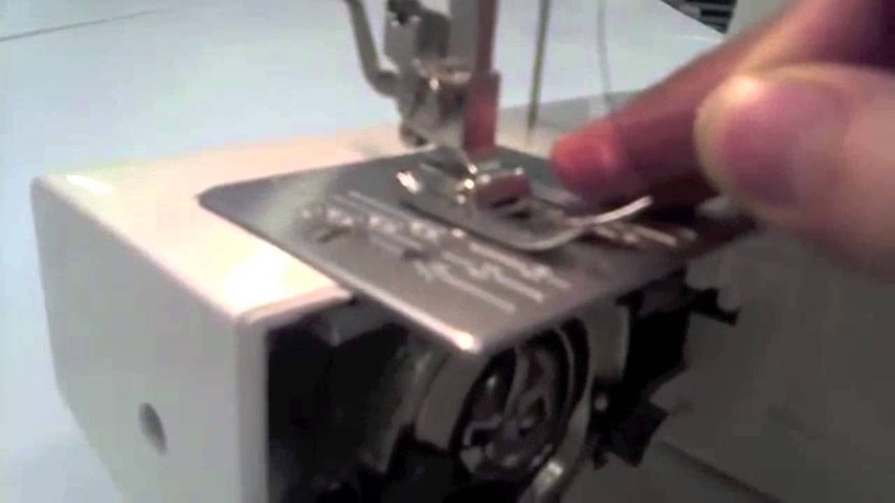 Textiles - Threading the Machine - YouTube