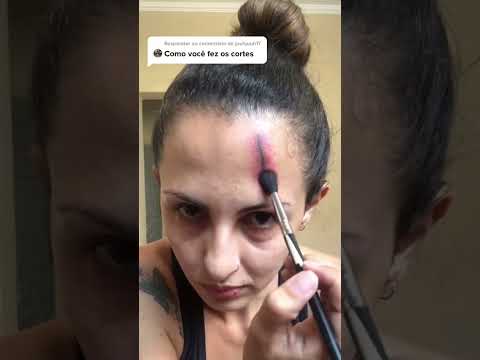 Tutorial ferida Halloween