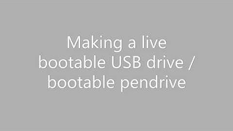Making a Bootable USB drive | Live Ubuntu USB | Rufus on Windows 10