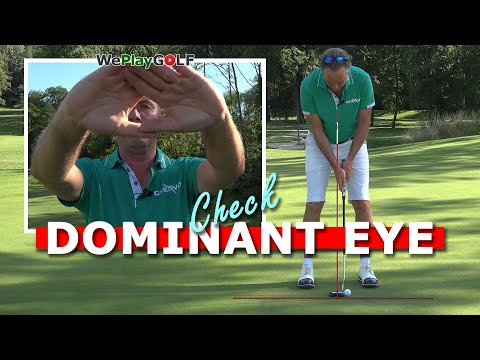 The Best Putting Tip You'll Ever Get! Check Your Dominant Eye!