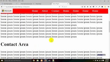 jquery Sticky Header functional Codding in bangla tutorial