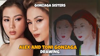 Alex & Toni Gonzaga Drawing | Zedrick Jon Mariano