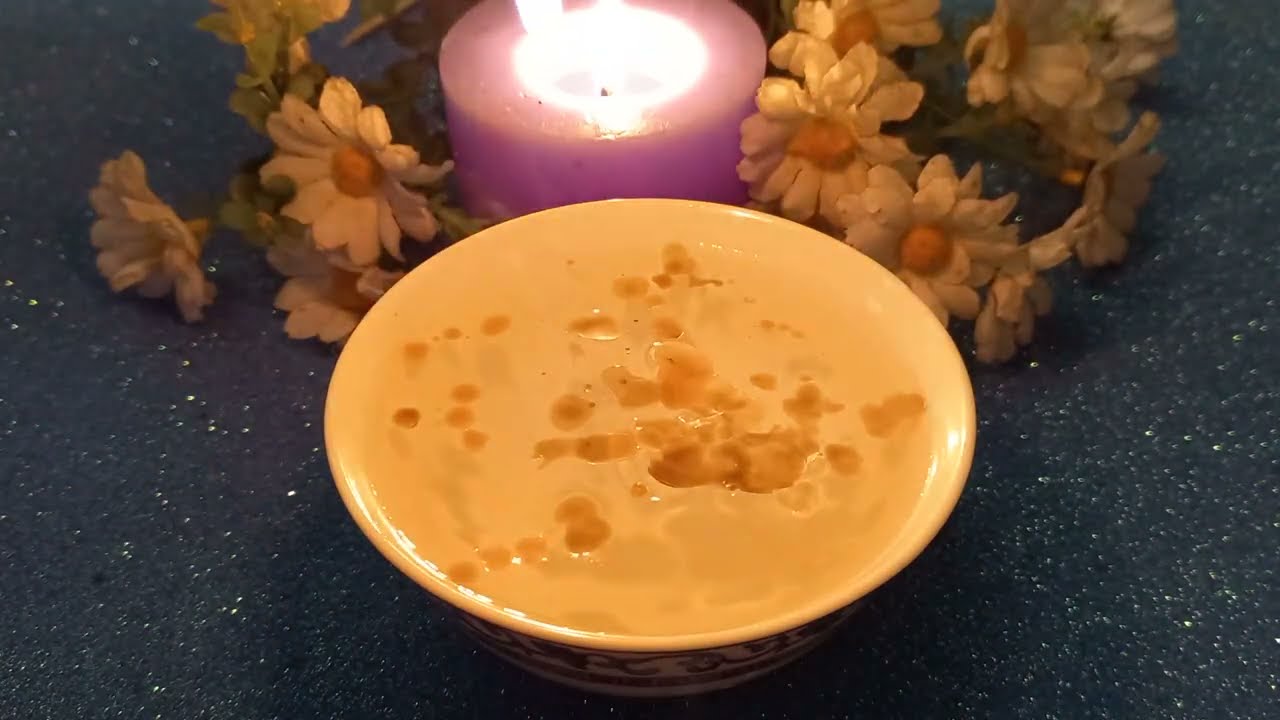 Лотос гадания на воске