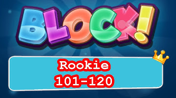 BLOCK! Rookie Level 101-120 (Basic) - Lösung Solution Walkthrough