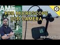 Pcb microscope usb camera  tech prabu  exp in tamil