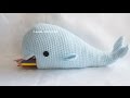 Ballena estuche amigurumi tutorial