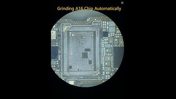 Q1 Automatic CNC Grinding Machine for BGA A16 Chips #microsoldering #phonerepair #chiprepair #tools