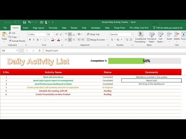 Daily Task List Template Excel from i.ytimg.com