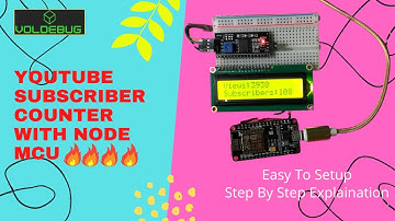 YouTube Subscriber Counter With Nodemcu🔥🔥