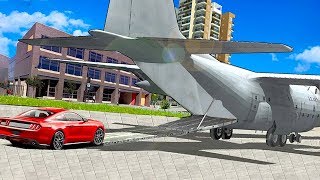 Cargo Plane Car Transporter Flight Mission (by Games Rock) Android Gameplay [HD] screenshot 1